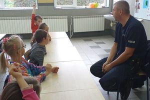 Spotkanie z policjantem.