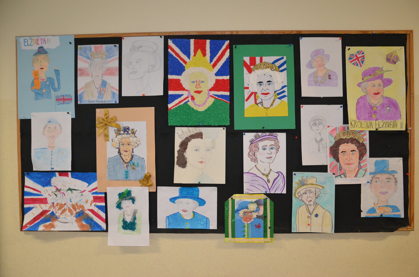 Portret Królowej Elżbiety II
