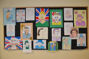 Portret Królowej Elżbiety II