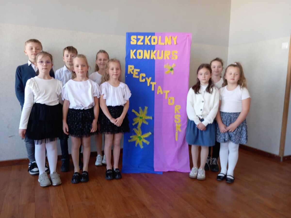 Szkolny Konkurs Recytatorski