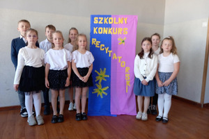 Szkolny Konkurs Recytatorski